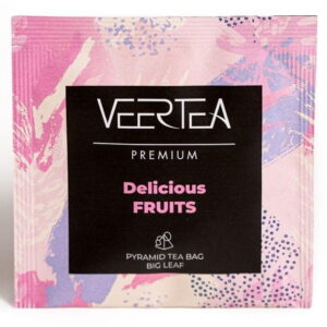 Herbata VEERTEA Premium Piramidki Delicious Fruits - 40 saszetek po 4g