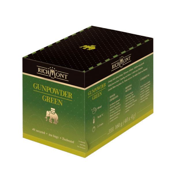 Herbata RICHMONT Gunpowder Green 40 saszetek