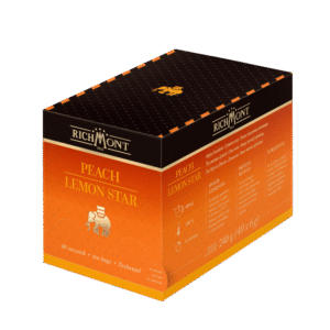 Herbata RICHMONT Peach Lemon Star 40 saszetek
