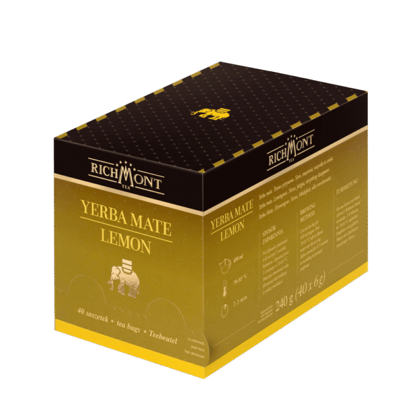 Herbata RICHMONT Yerba Mate Lemon 40 saszetek