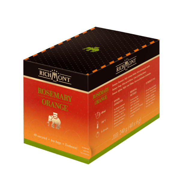 Herbata RICHMONT ROSEMARY ORANGE 40 saszetek