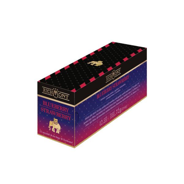 Herbata RICHMONT Blueberry Strawberry 12 saszetek