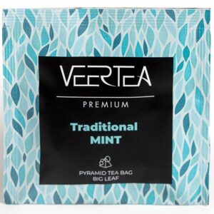 Herbata VEERTEA Premium Piramidki Traditional Mint - 10 saszetek/kopert