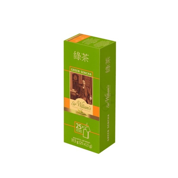 Herbata Sir William's Tea Green Sencha 25 Saszetek