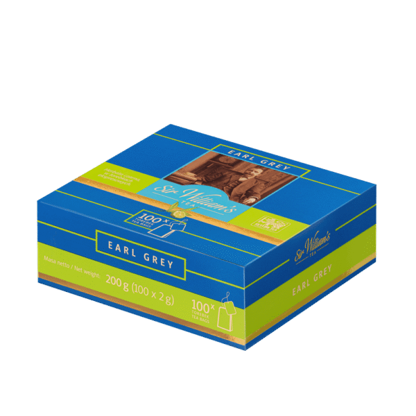 Herbata Sir William's Tea Earl Grey 100 saszetek