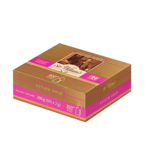 Herbata Sir William's Tea Ceylon Gold 100 saszetek