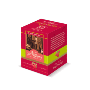 Herbata Sir William's Tea Raspberry 15 saszetek w oryginalnym kartoniku