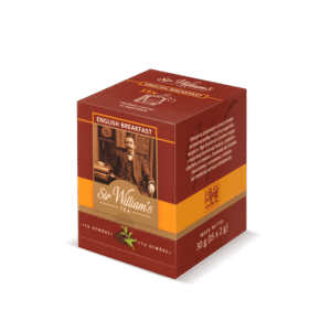 Herbata Sir William's Tea English Breakfast 15 saszetek oryginalny kartonik