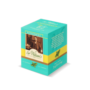 Herbata Sir William's Tea Peppermint 15 saszetek w oryginalnym kartoniku