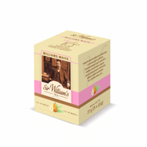 Herbata Sir William's Tea Williams White 15 saszetek oryginalny kartonik