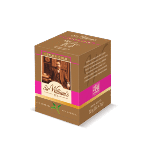 Herbata Sir William's Tea Ceylon Gold 15 saszetek w oryginalnym kartoniku