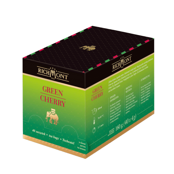 Herbata RICHMONT Green Cherry 40 saszetek