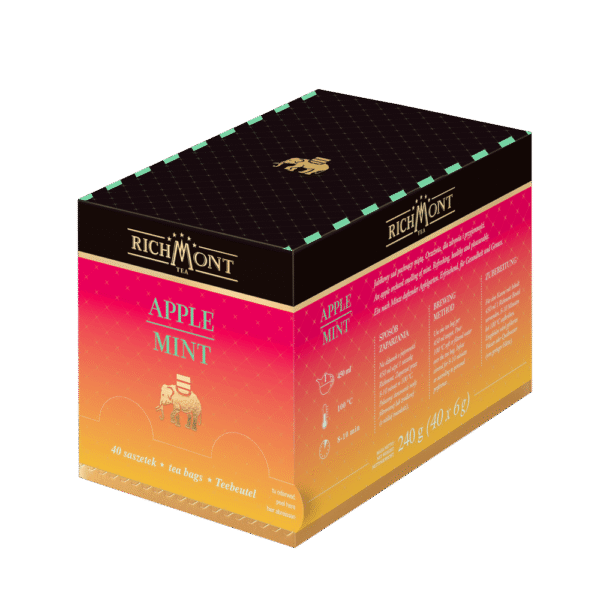 Herbata RICHMONT Apple Mint 40 saszetek