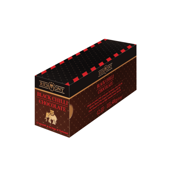 Herbata RICHMONT Black Chili Chocolate 12 saszetek