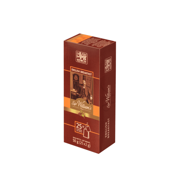 Herbata Sir William's Tea English Breakfast 25 saszetek