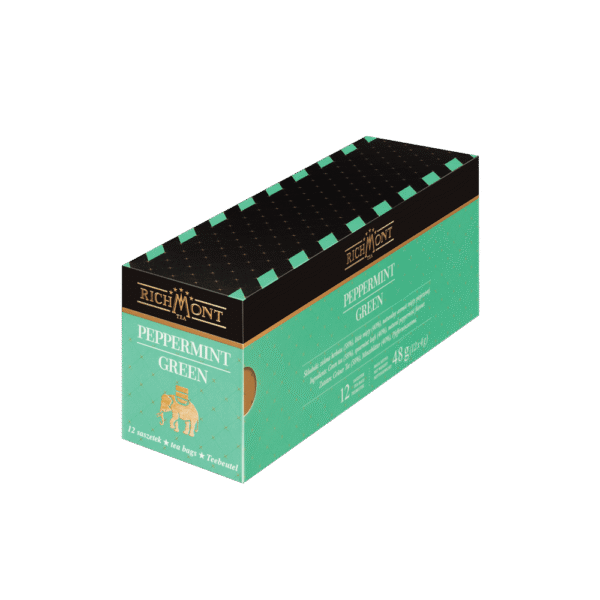 Herbata RICHMONT Peppermint Green 12 saszetek