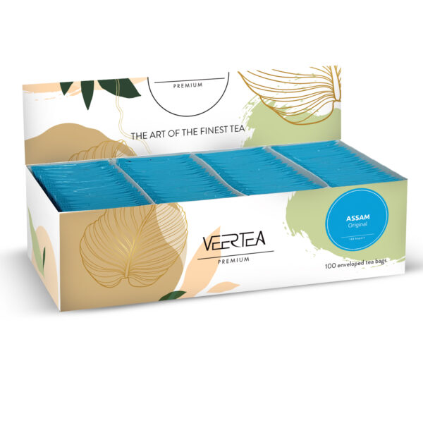 Veertea Original Assam, herbata czarna w kopertach 100 szt.