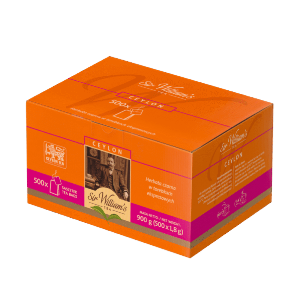 Sir William's London Tea Ceylon Black 500 Saszetek