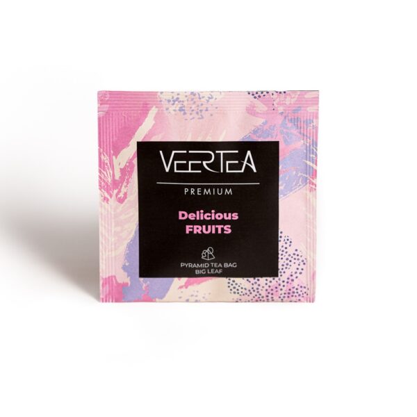 Herbata VEERTEA Premium Piramidki Delicious Fruits - 10 saszetek/kopert po 4g