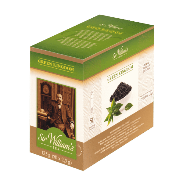 Sir William's Tea Royal Green Kingdom 50 herbat