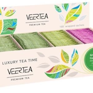 Veertea Kolekcja Herbat Zielonych w kopertach 100 szt.