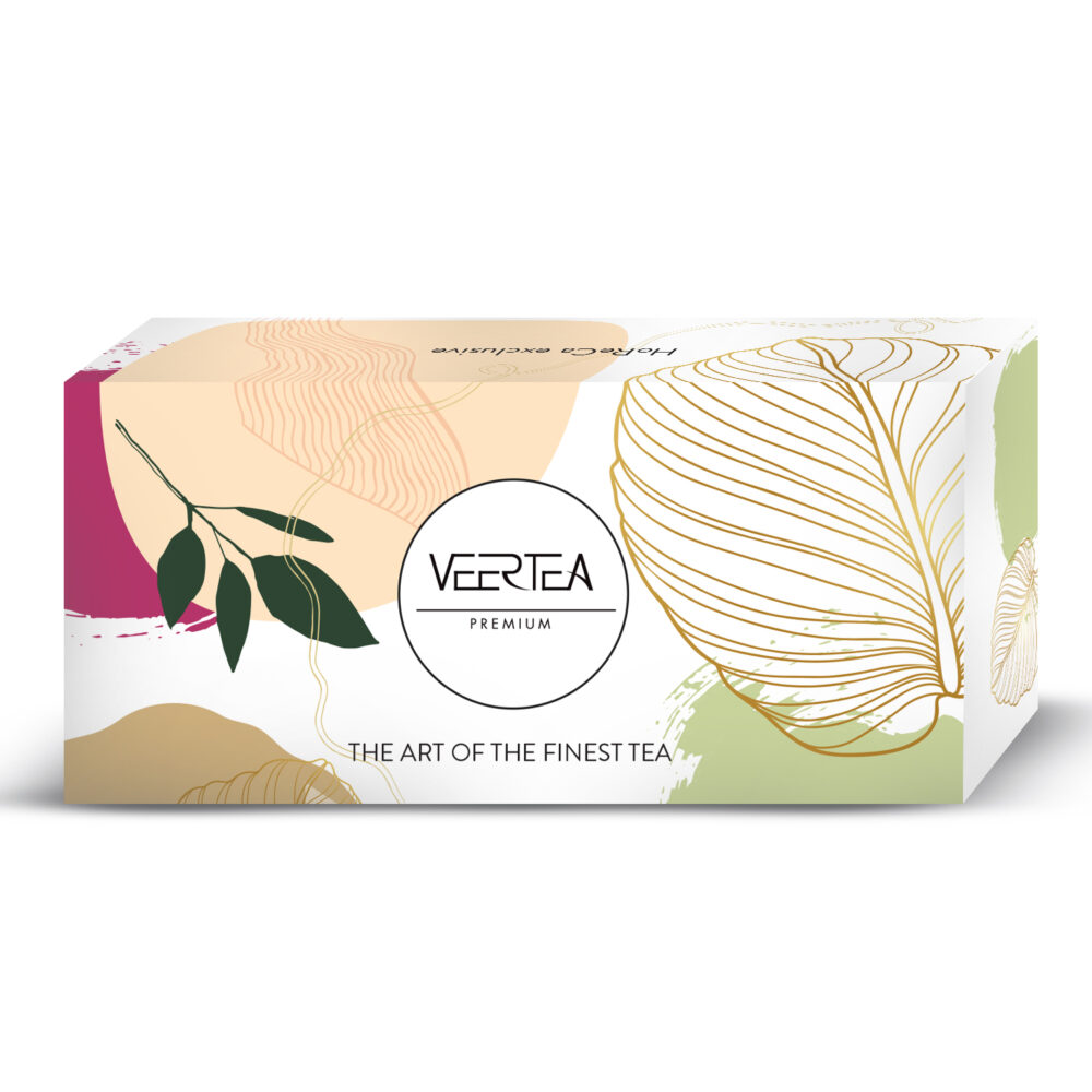 Veertea Cranberry & Raspberry, herbata owocowo-ziołowa w kopertach 100 szt. - obrazek 2