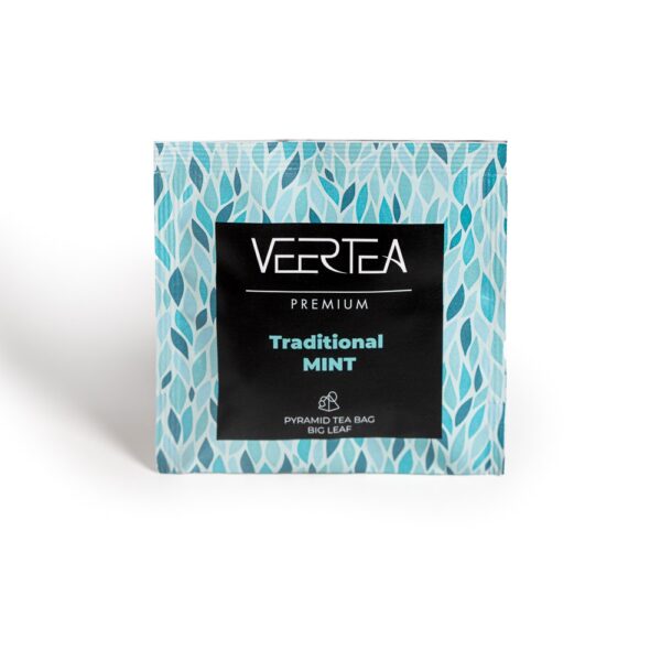 Herbata VEERTEA Premium Piramidki Traditional Mint - 10 saszetek/kopert