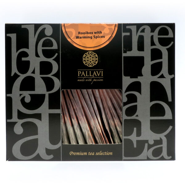 Herbata PALLAVI Rooibos with Warming Spices - 25 długich saszetek po 4g