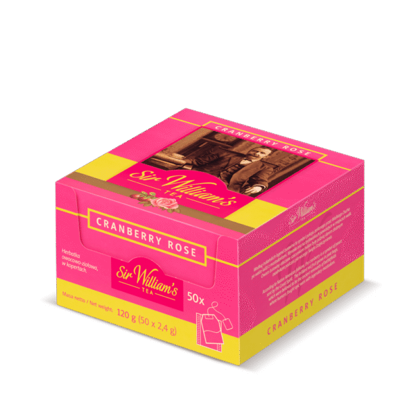Sir William's Tea Cranberry Rose 50 herbat