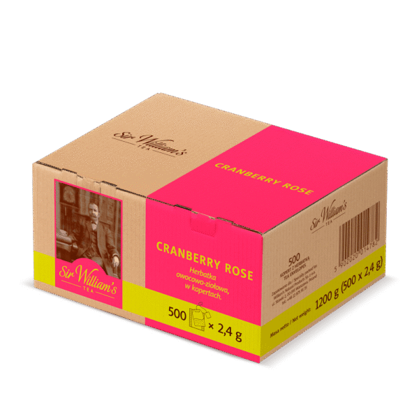 Sir William's Tea Cranberry Rose 500 herbat