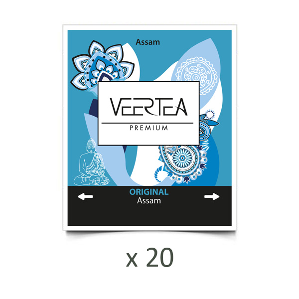Herbata VEERTEA Original Assam w kopertach 20 saszetek