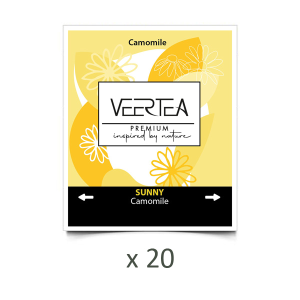 Herbata VEERTEA Sunny Camomile rumianek w kopertach - 20 saszetek