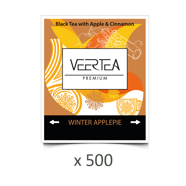 Herbata VEERTEA Winter Applepie z jabłkiem i cynamonem 500 kopert