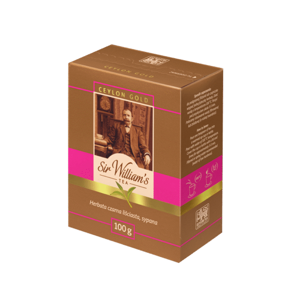 Liściasta Herbata Sir William’s Tea Ceylon Gold 100g