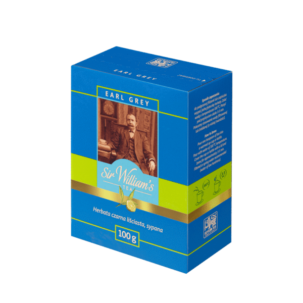 Liściasta Herbata Sir William’s Tea Earl Grey 100g